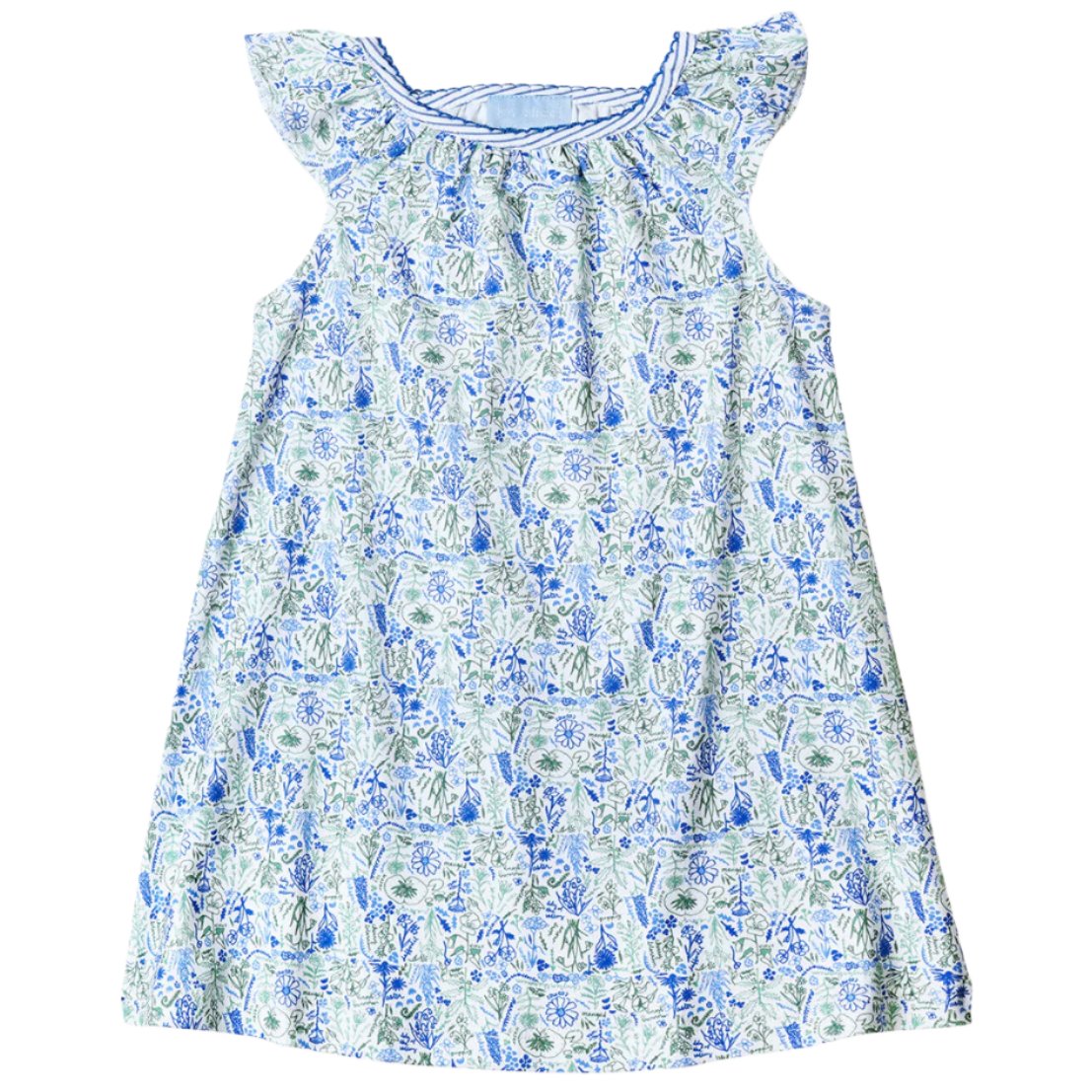 Birth Flowers Emilia Lounge Girls Dress - HoneyBug