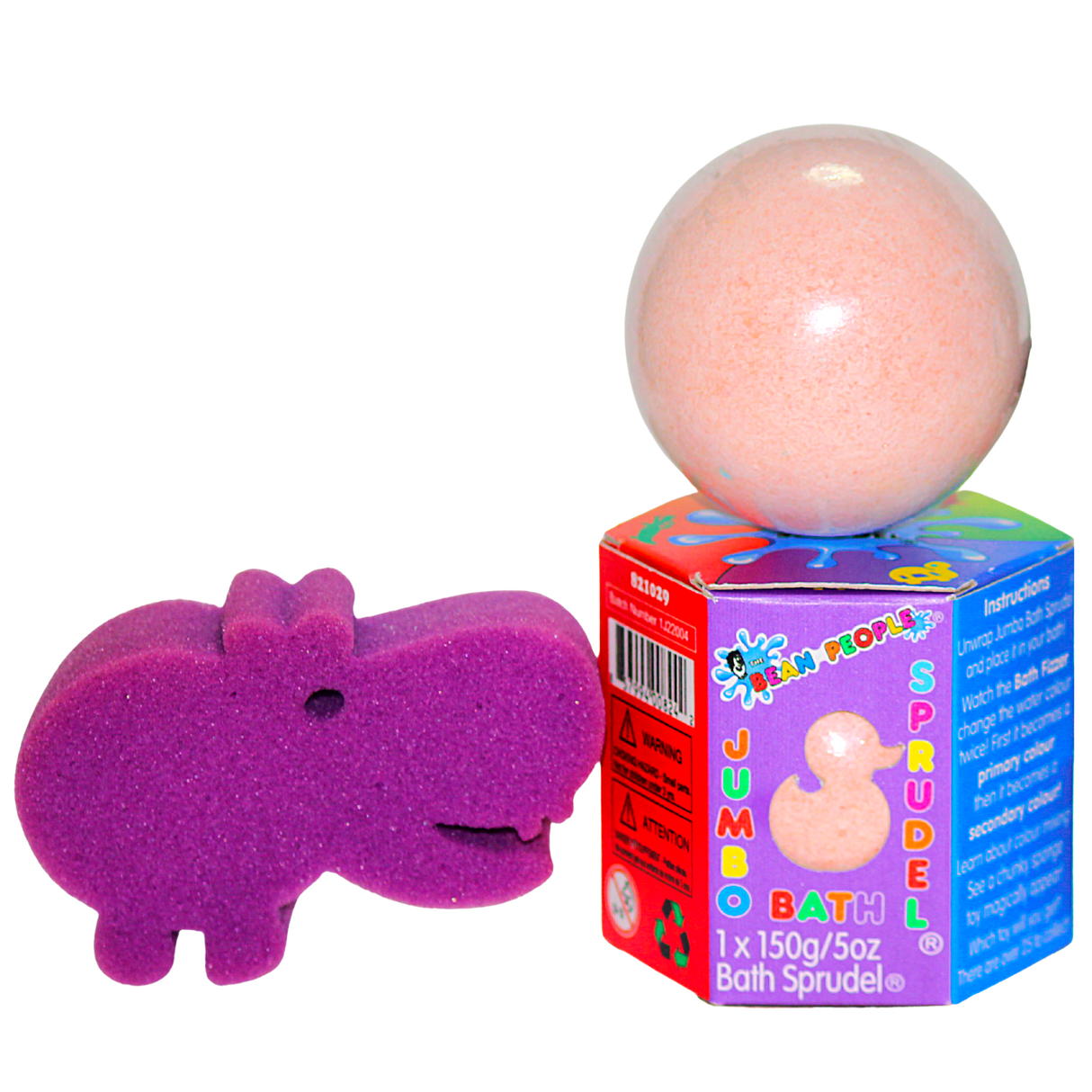 JUMBO Bath Sprudel - Red - HoneyBug