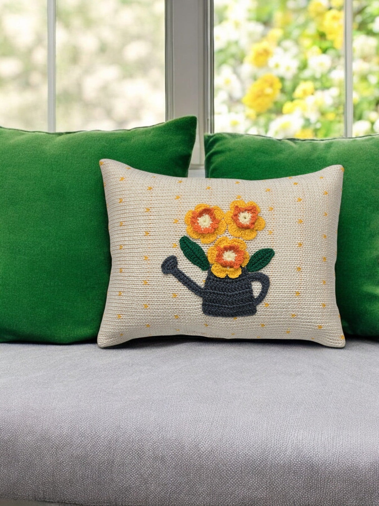 Daffodil Mini Pillow