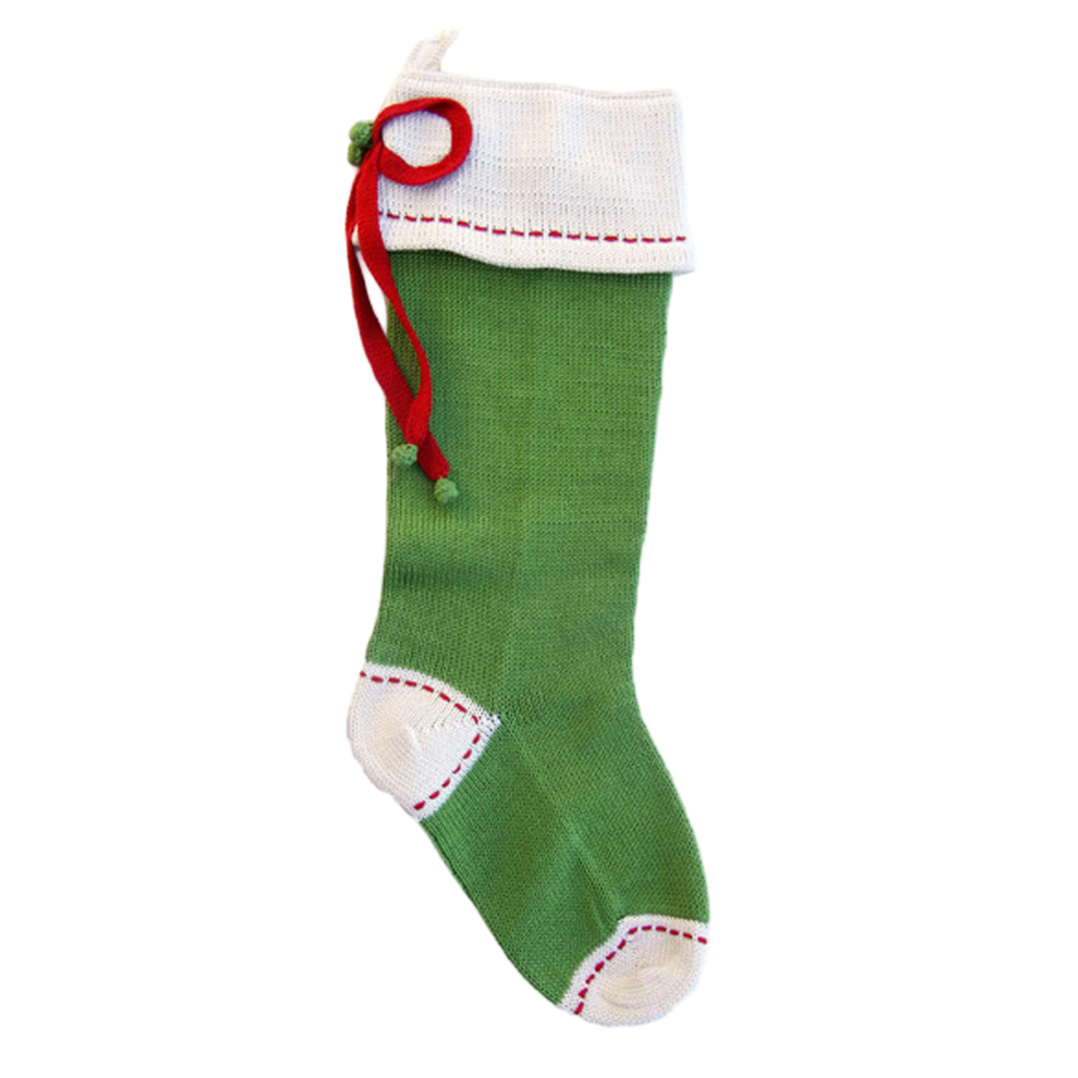 Bow Stocking, Green