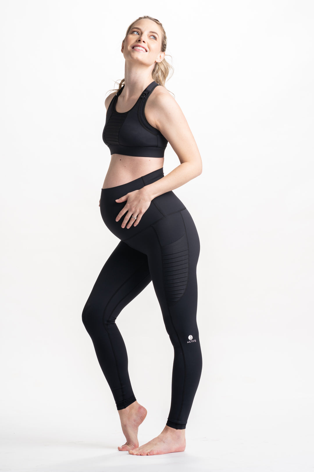 Kahina Maternity & Postpartum Leggings - HoneyBug