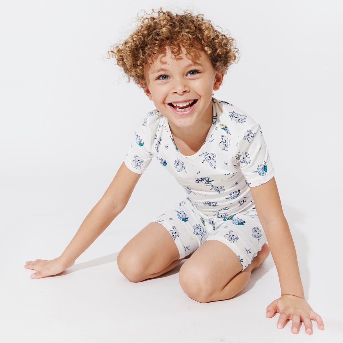 Koala Bamboo Kids Pajama Short Set - HoneyBug