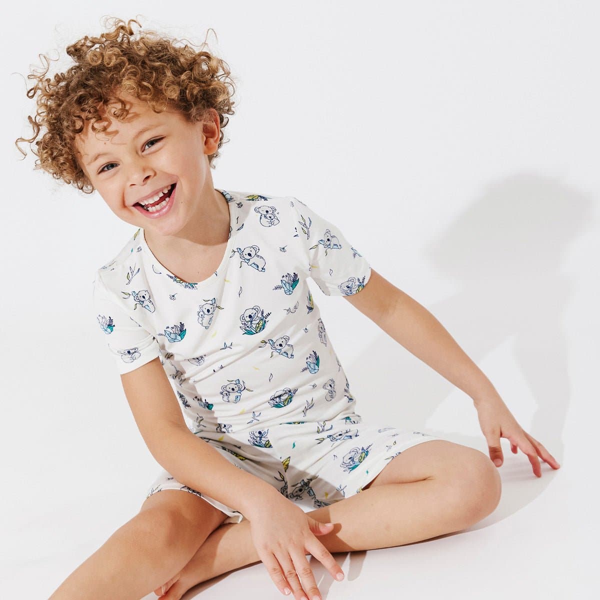 Koala Bamboo Kids Pajama Short Set - HoneyBug