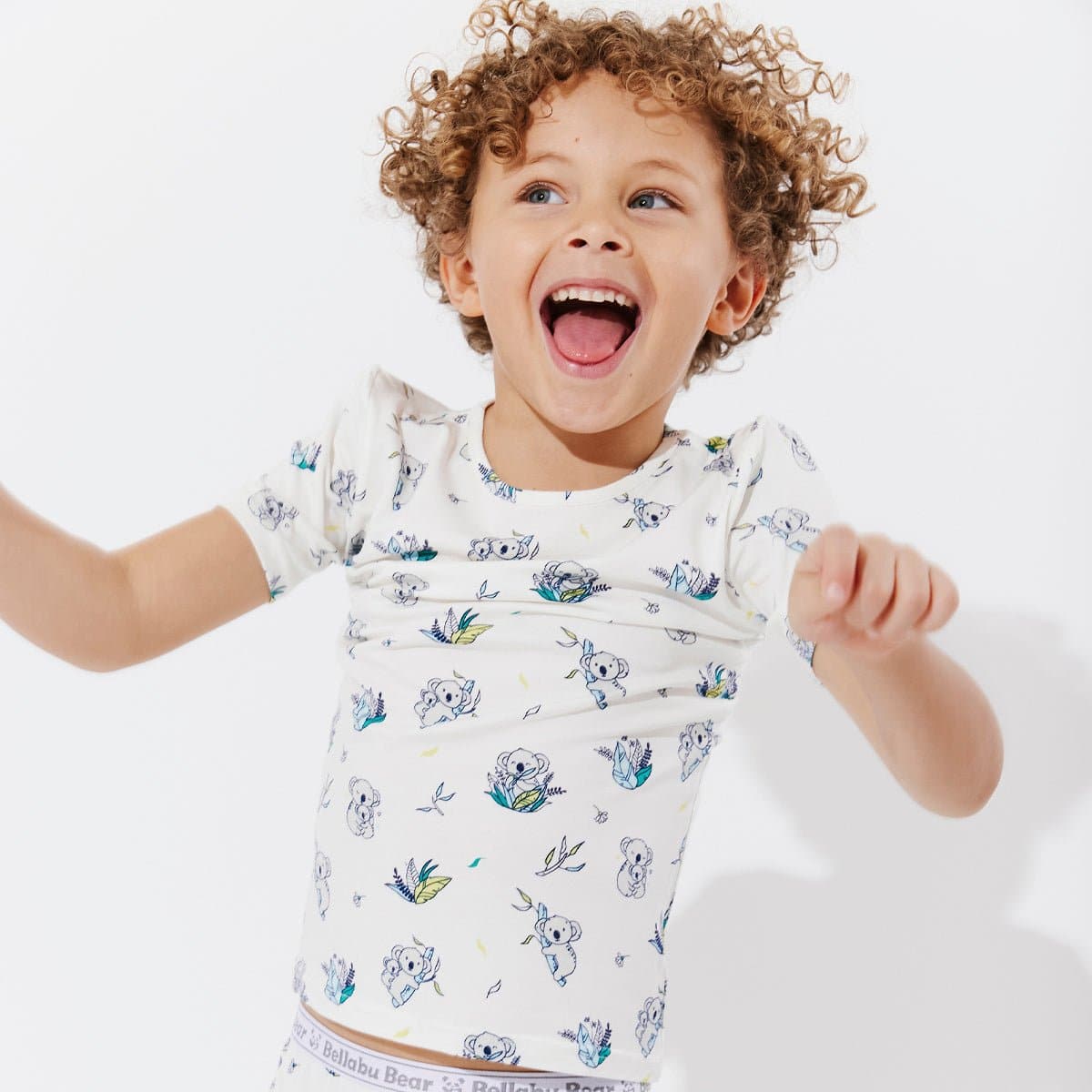 Koala Bamboo Kids Pajama Short Set - HoneyBug