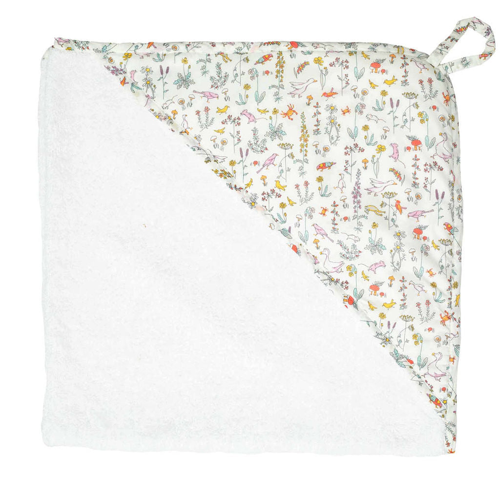 Hooded Towel | Liberty 'Theo' - HoneyBug