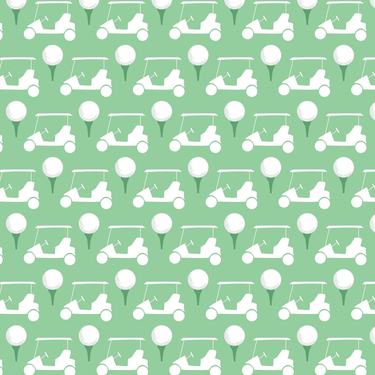 Hudson Boys' Pima Cotton Short Set - Golf Putting Green - HoneyBug