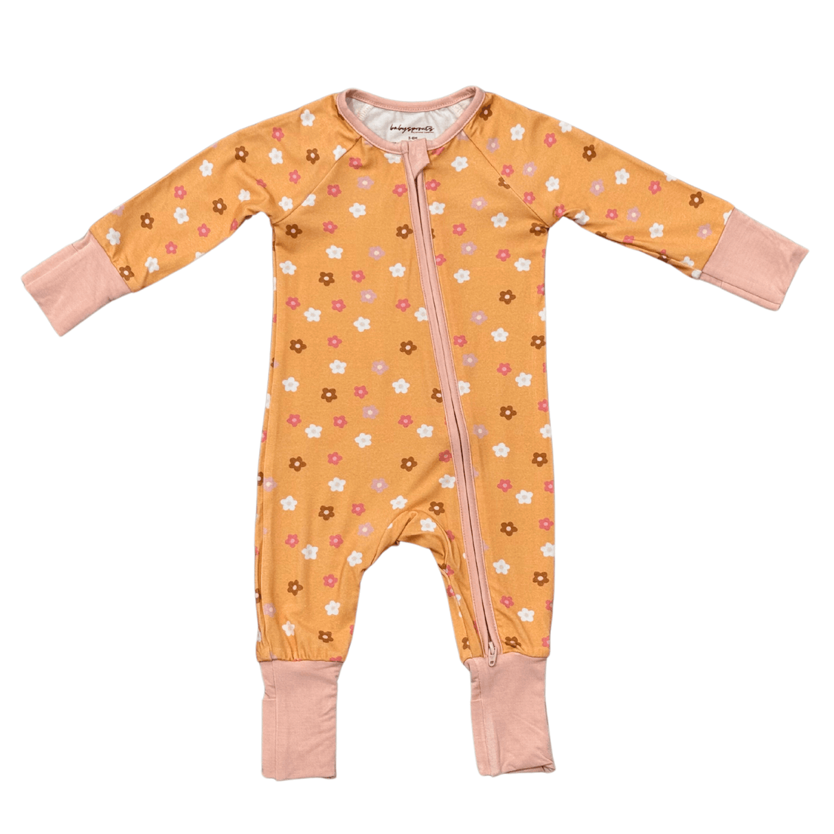 Baby Long Sleeve Zip Romper