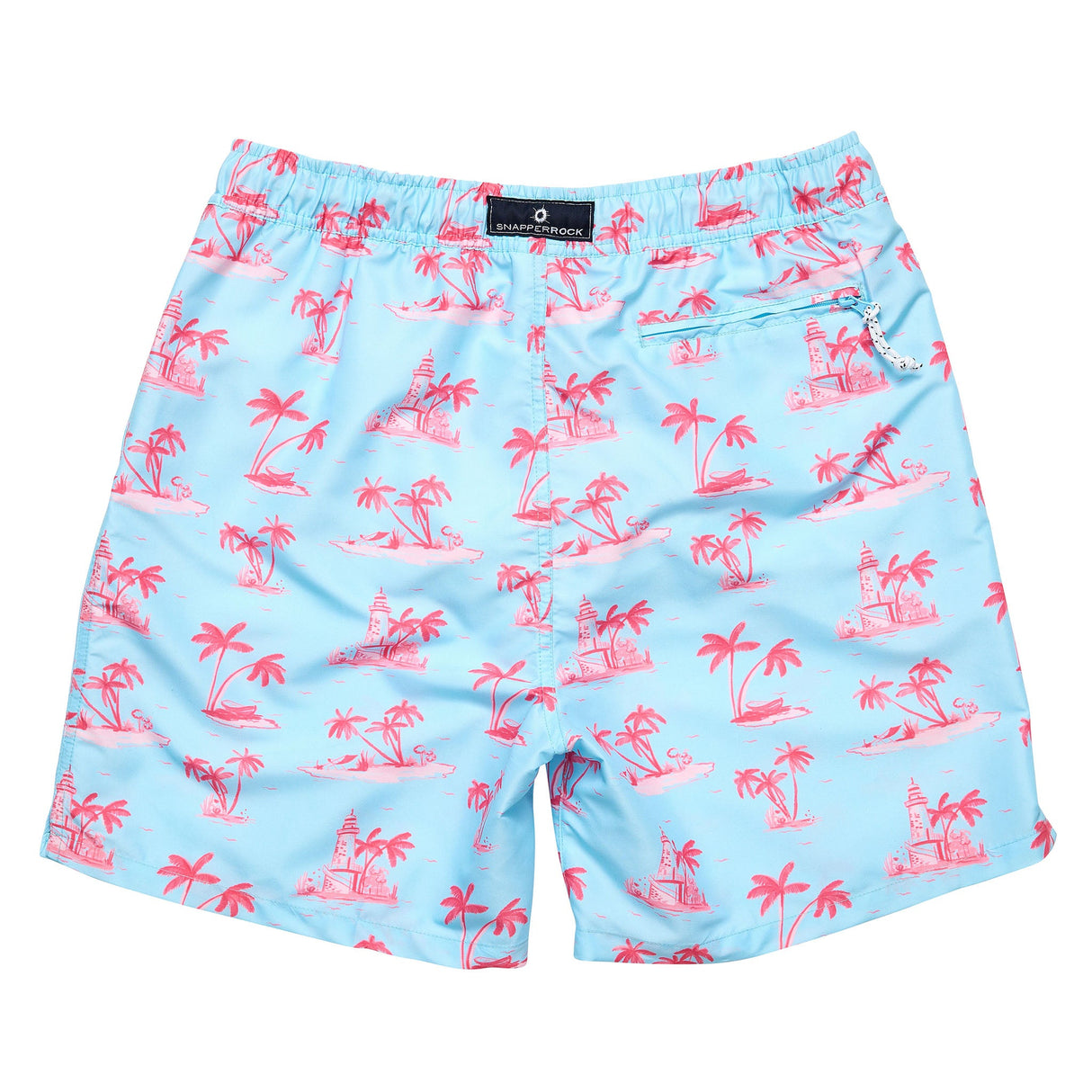 Mens Lighthouse Island Sustainable Swim Short - HoneyBug