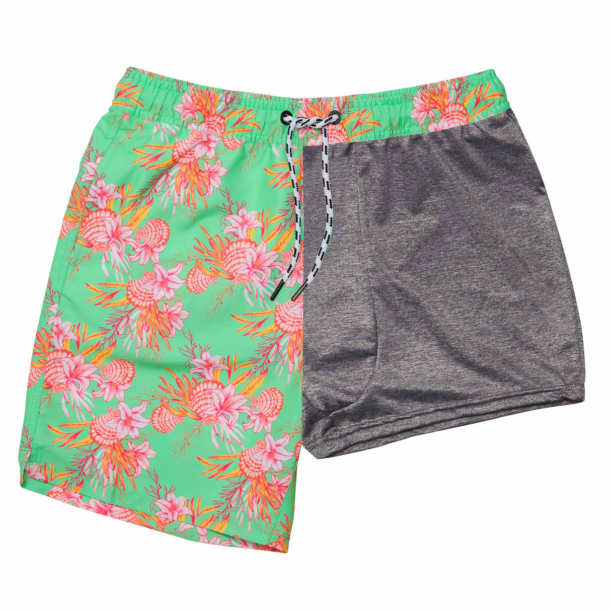 Mens Coastal Shells Sustainable Swim Short - HoneyBug