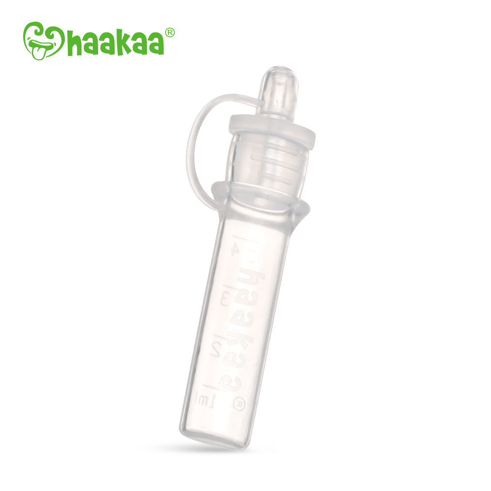 Haakaa Silicone Colostrum Collectors 4 ml, 1 PK (Pre-Sterilized) - HoneyBug