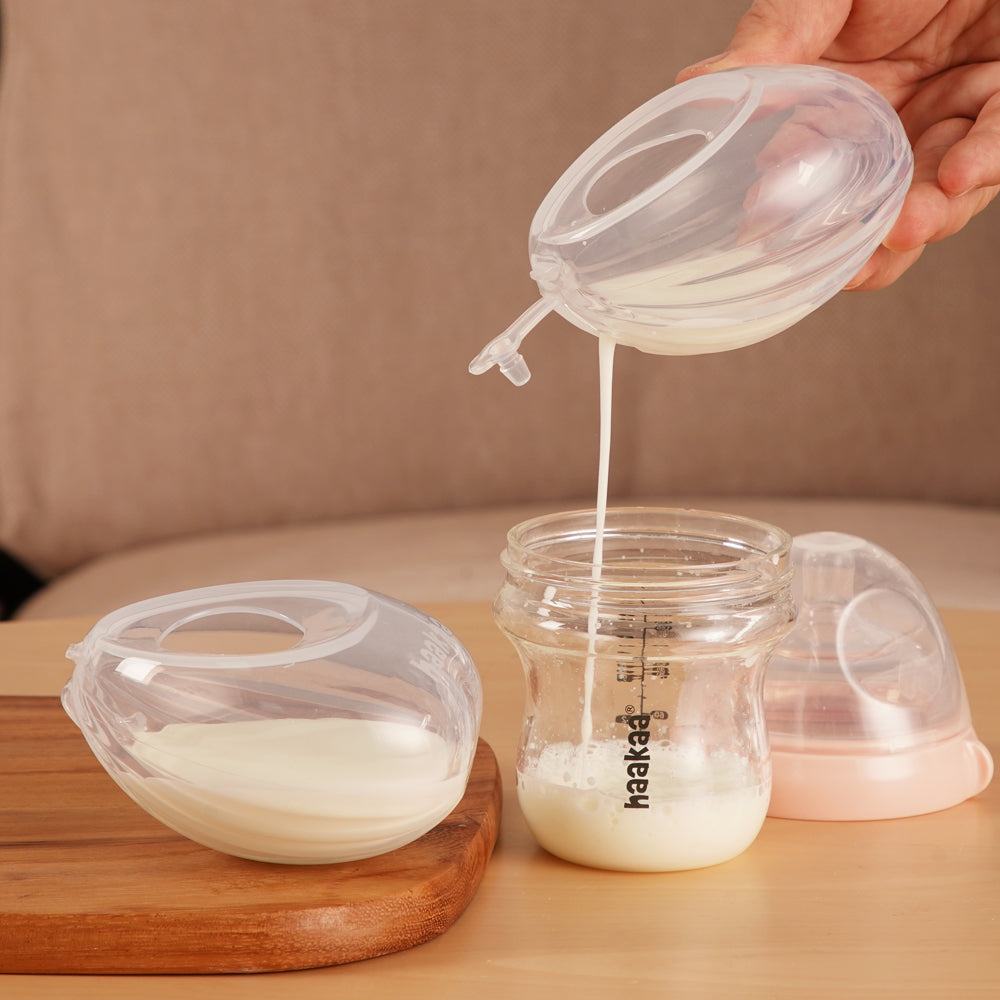 Haakaa Shell Wearable Silicone Breast Pump - HoneyBug