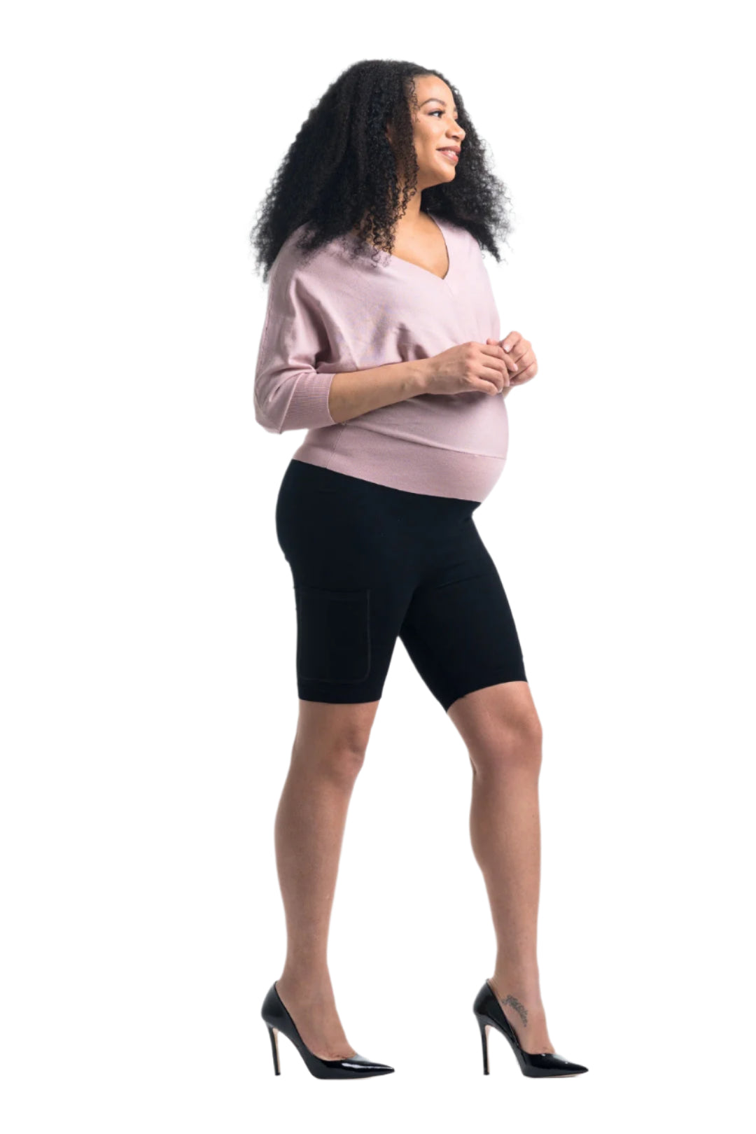 Mom's Night Out Maternity Girl Shorts - HoneyBug