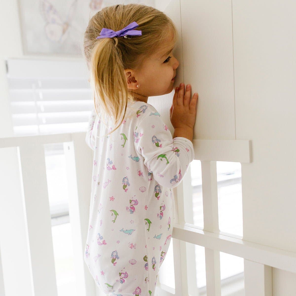 Mermaid Bamboo Convertible Footie - HoneyBug