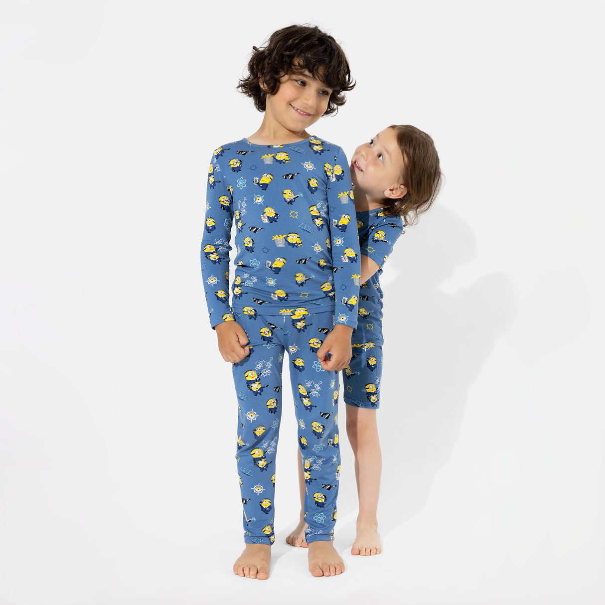 Despicable Me 4: Minions Anti-Villain League Bamboo Kids Pajamas - HoneyBug