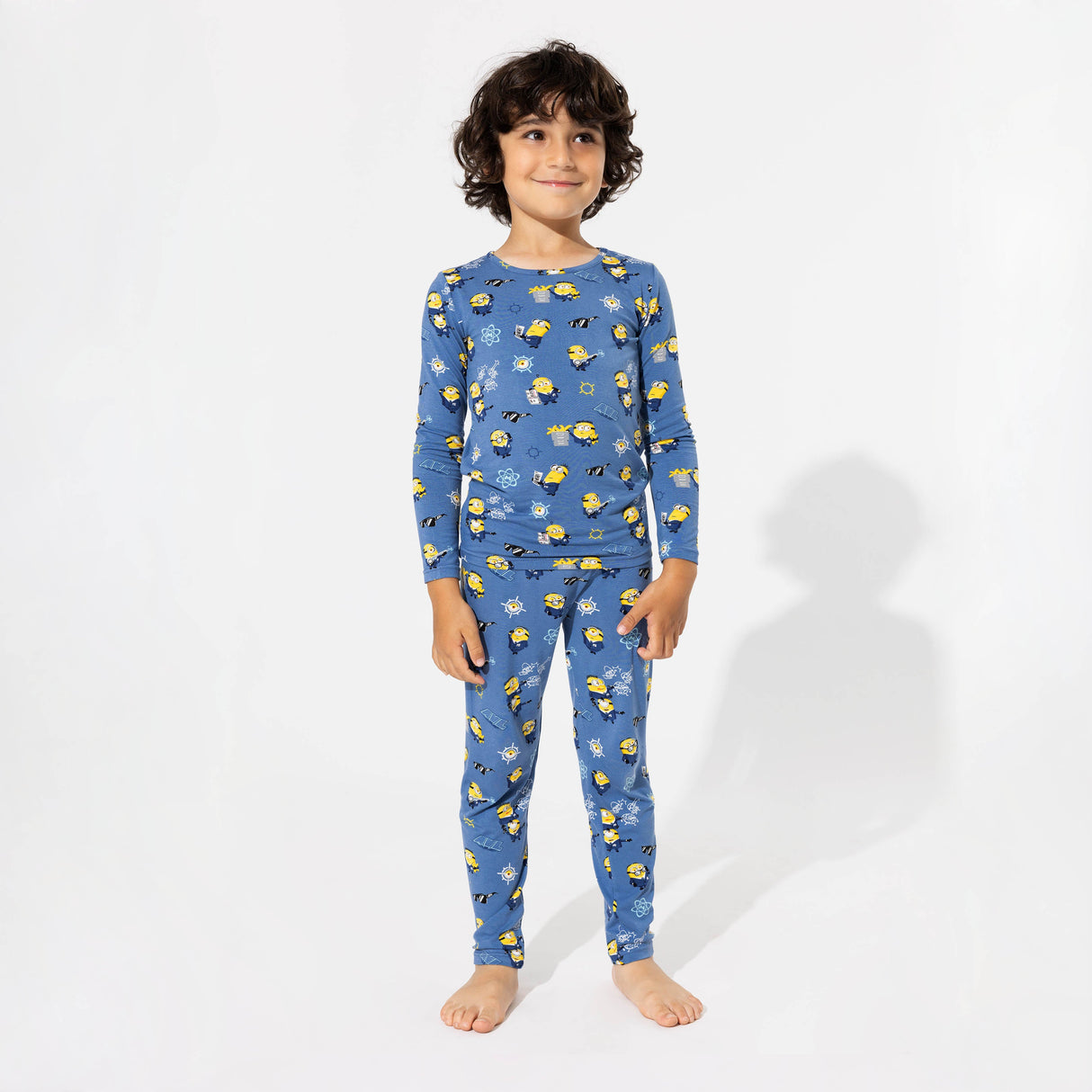 Despicable Me 4: Minions Anti-Villain League Bamboo Kids Pajamas - HoneyBug