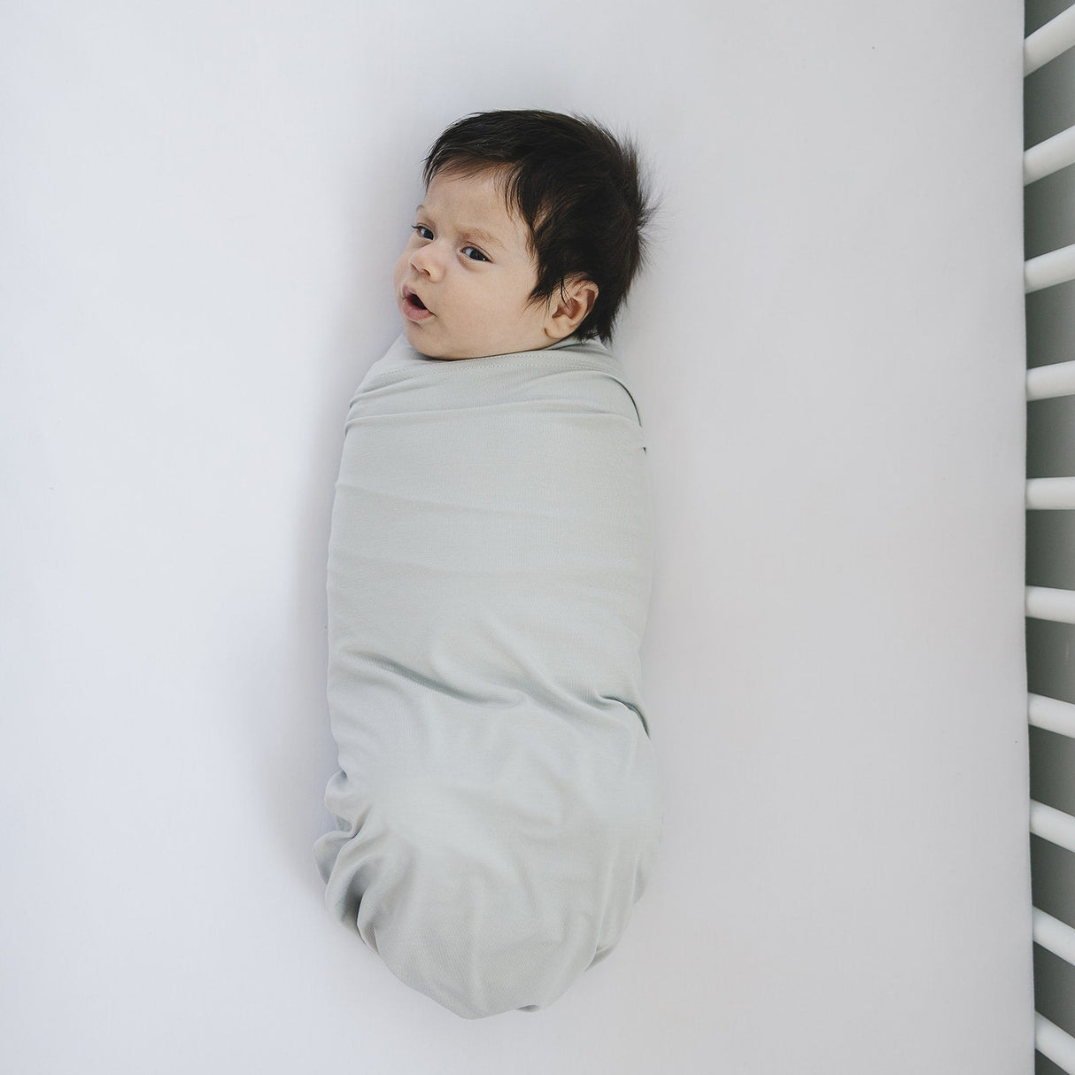 Stone Bamboo Stretch Swaddle - HoneyBug