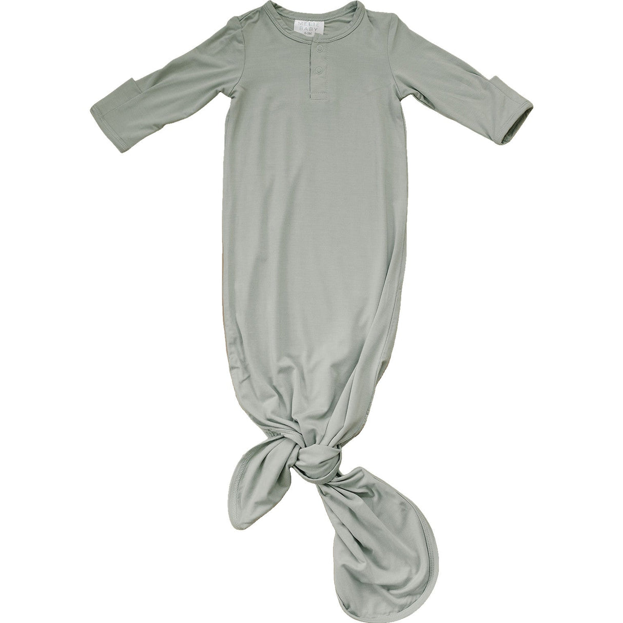 Sage Bamboo Knot Gown - HoneyBug