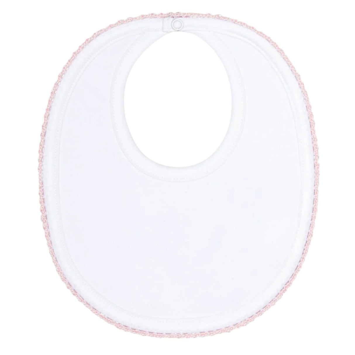 Pink Crochets Bib - HoneyBug