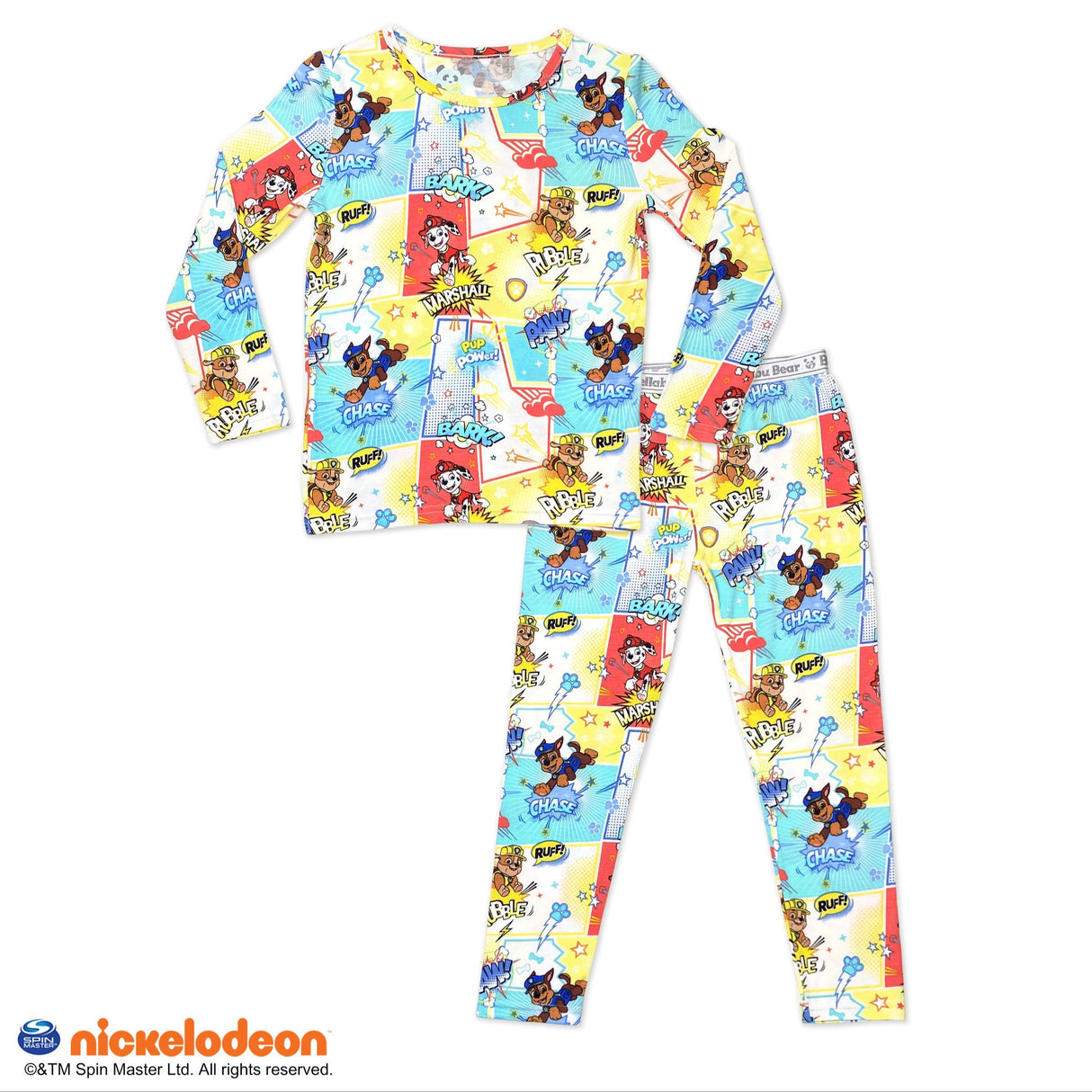 PAW Patrol: Comic Boy Pups Bamboo Kids Pajamas - HoneyBug