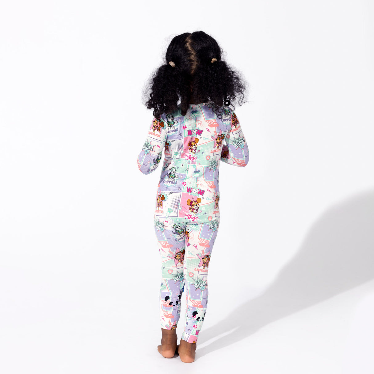 PAW Patrol: Comic Girl Pups Bamboo Convertible Footie - HoneyBug