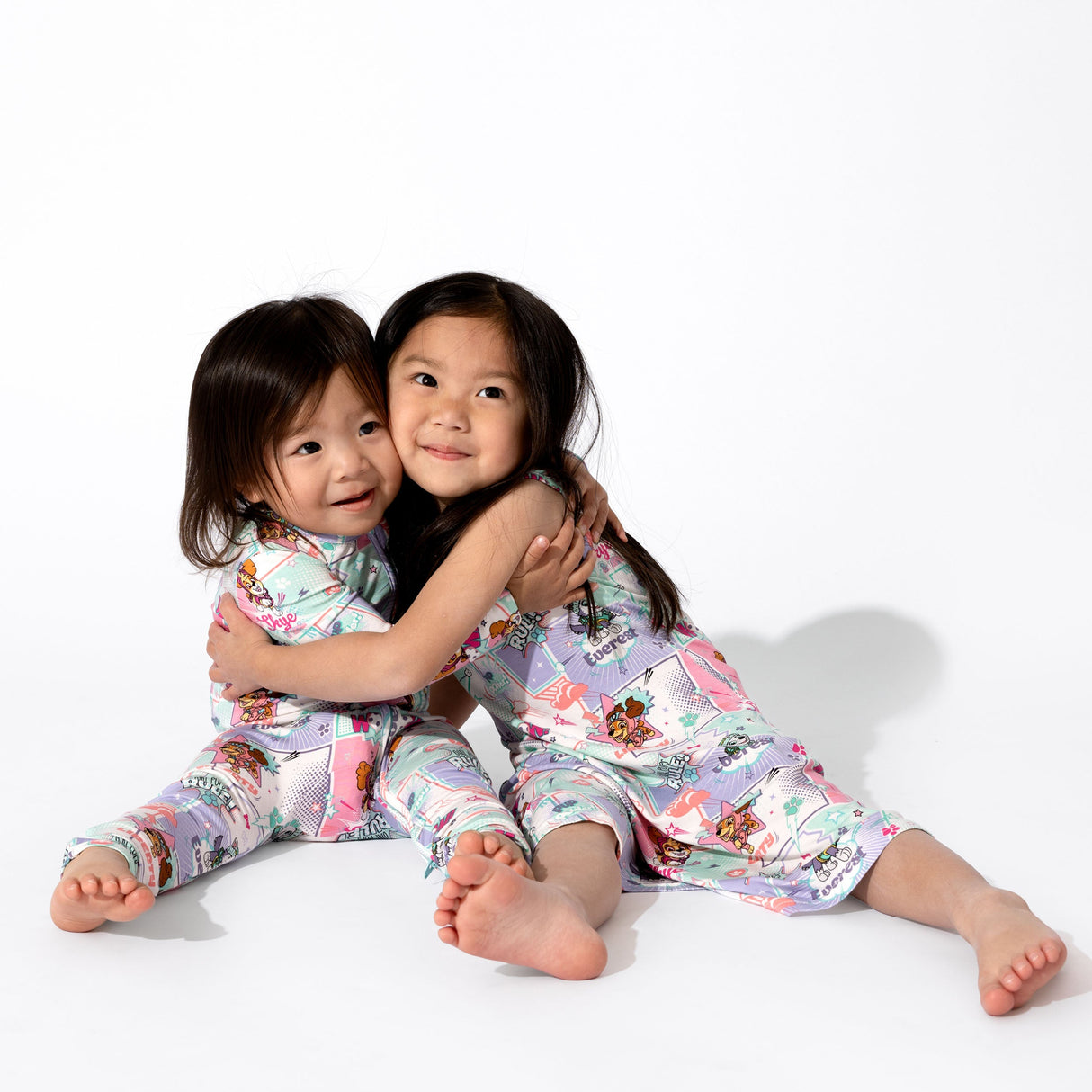 PAW Patrol: Comic Girl Pups Bamboo Convertible Footie - HoneyBug