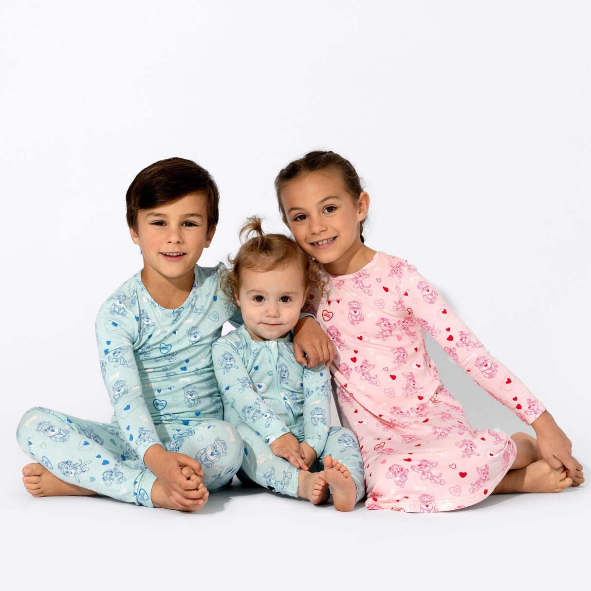 PAW Patrol: Pretty PAWSOME Pink Bamboo Girls' Long Sleeve Dress - HoneyBug