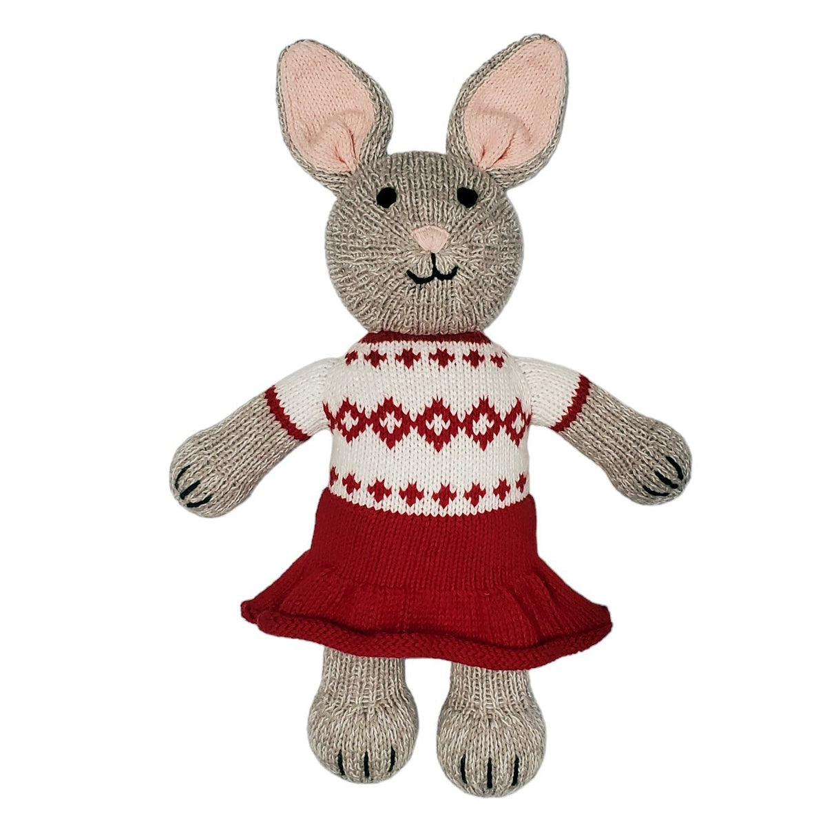 Bunny in Holiday Dress
