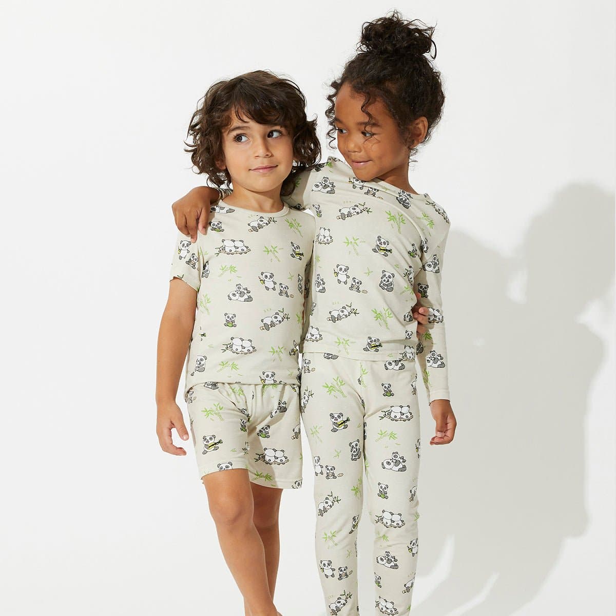 Panda Bamboo Kids Pajamas - HoneyBug
