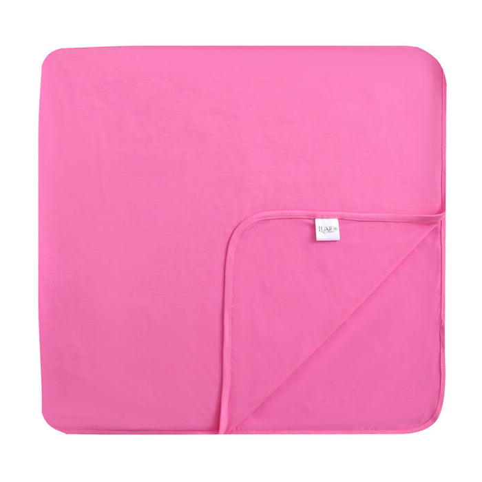 Perfectly Pink Bamboo Swaddle Blanket