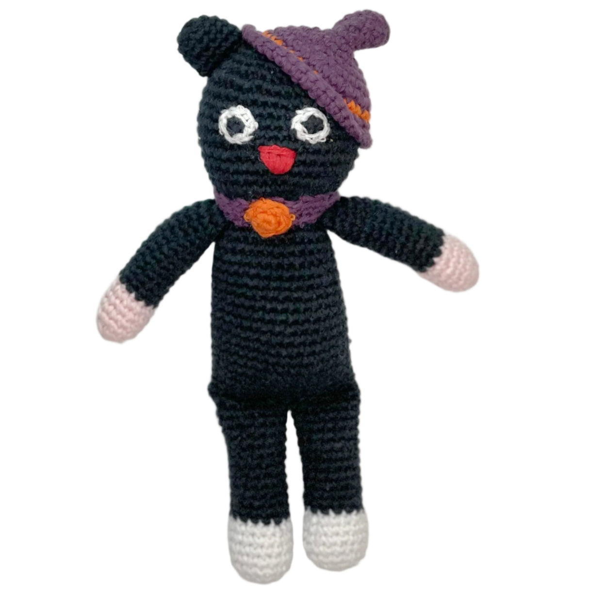 Halloween Toy Cat Rattle - HoneyBug