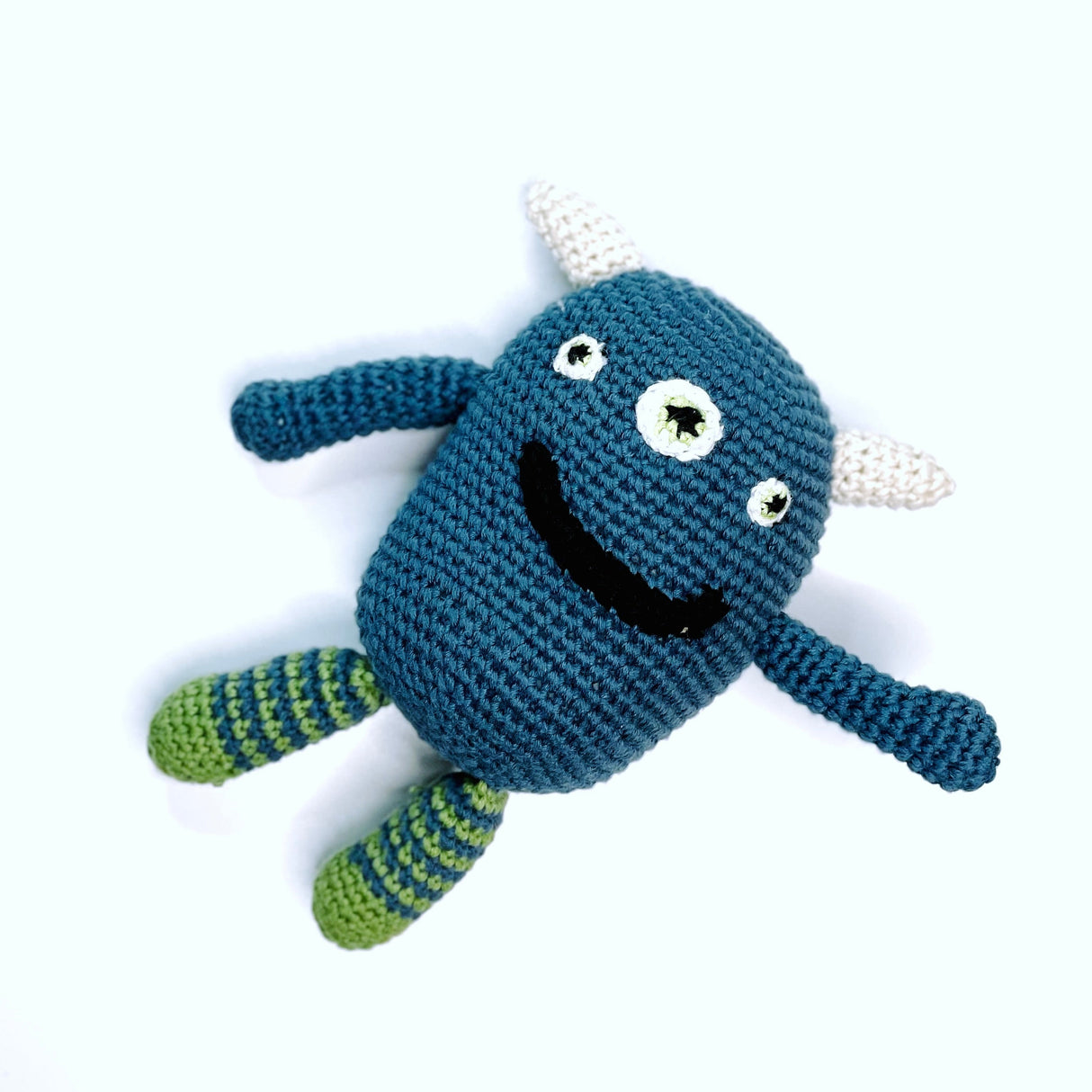 Plush Monster Rattle - HoneyBug