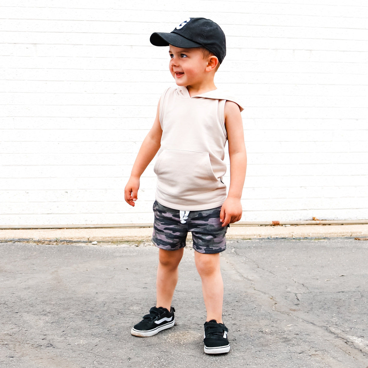 BAMBOO HOODIE TANK- Clay - HoneyBug