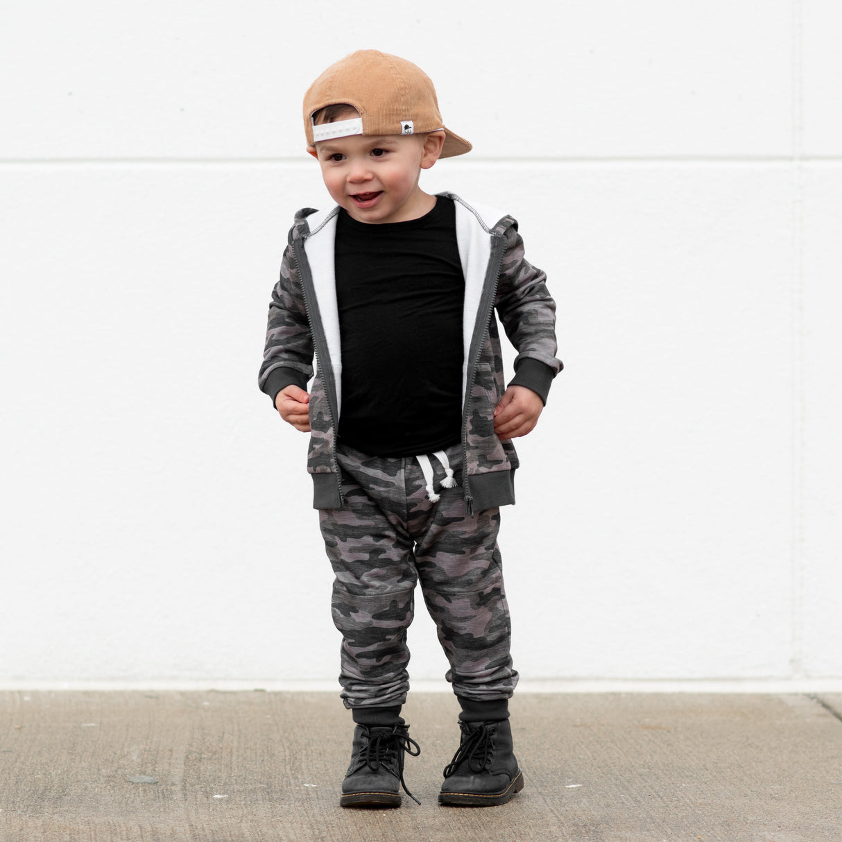 JOGGERS- Chris Camo Bamboo French Terry - HoneyBug