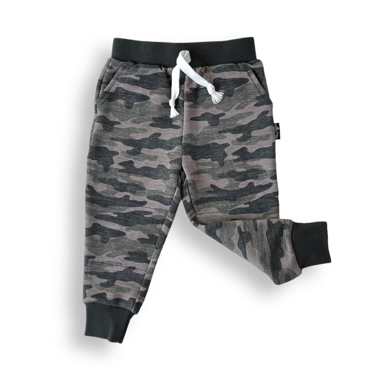 JOGGERS- Chris Camo Bamboo French Terry - HoneyBug