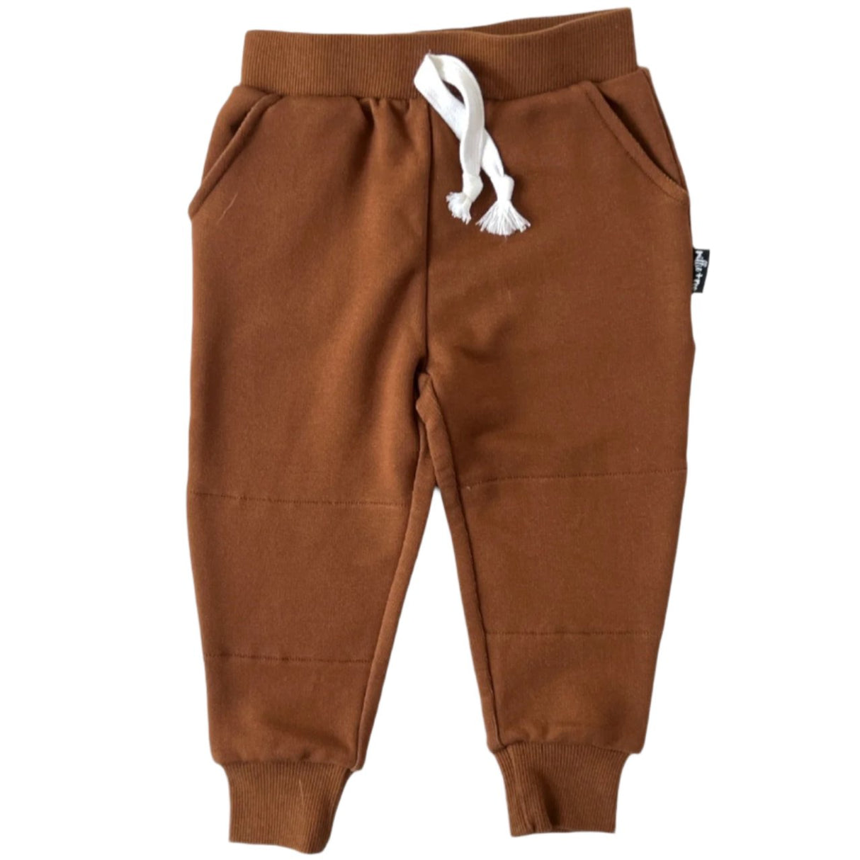 JOGGERS- Bark Bamboo French Terry - HoneyBug