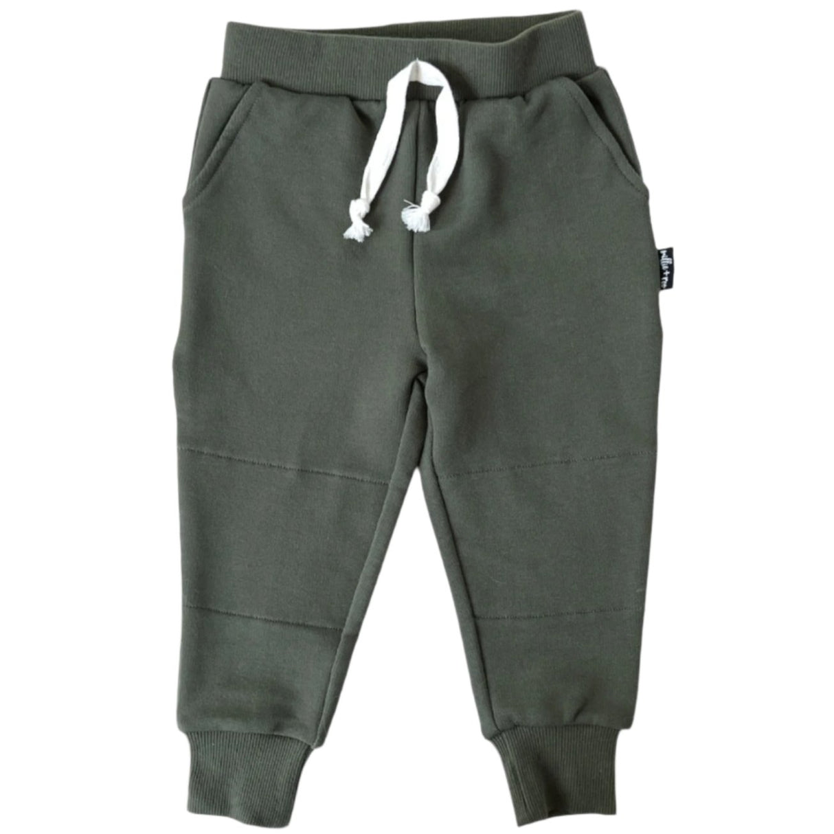 JOGGERS- Moss Bamboo French Terry - HoneyBug