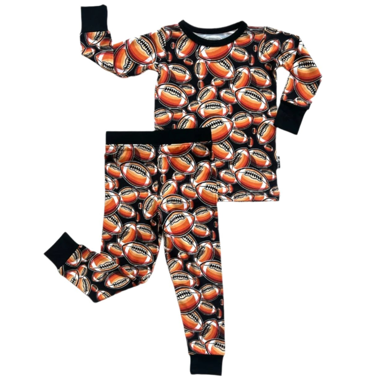 LONG SLEEVE 2 PIECE SETS- Football - HoneyBug