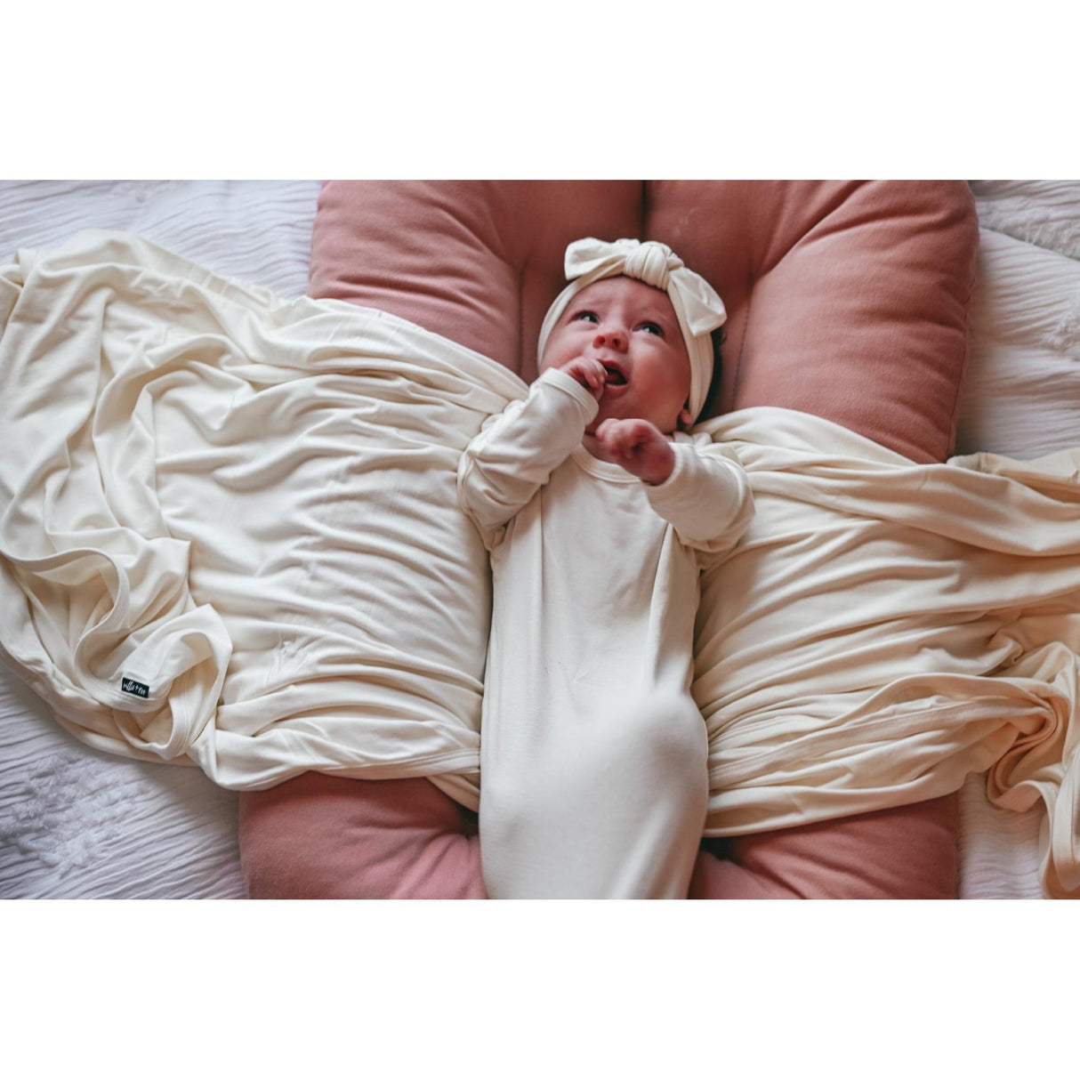 BAMBOO KNOTTED GOWN- Natural - HoneyBug