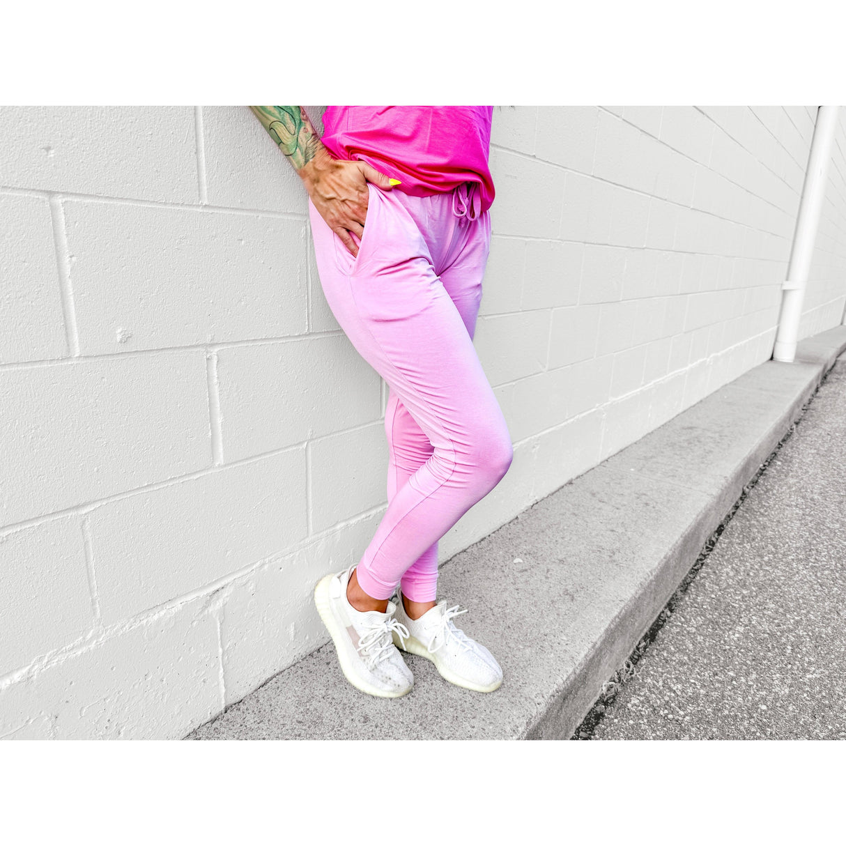 MAMA JOGGERS- Cotton Candy - HoneyBug