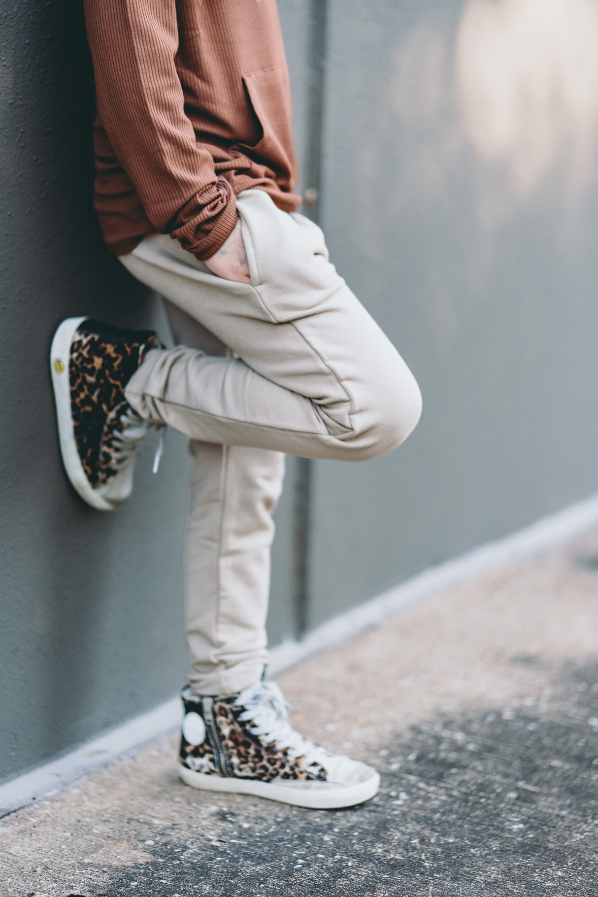 HAREM PANTS- Mushroom - HoneyBug