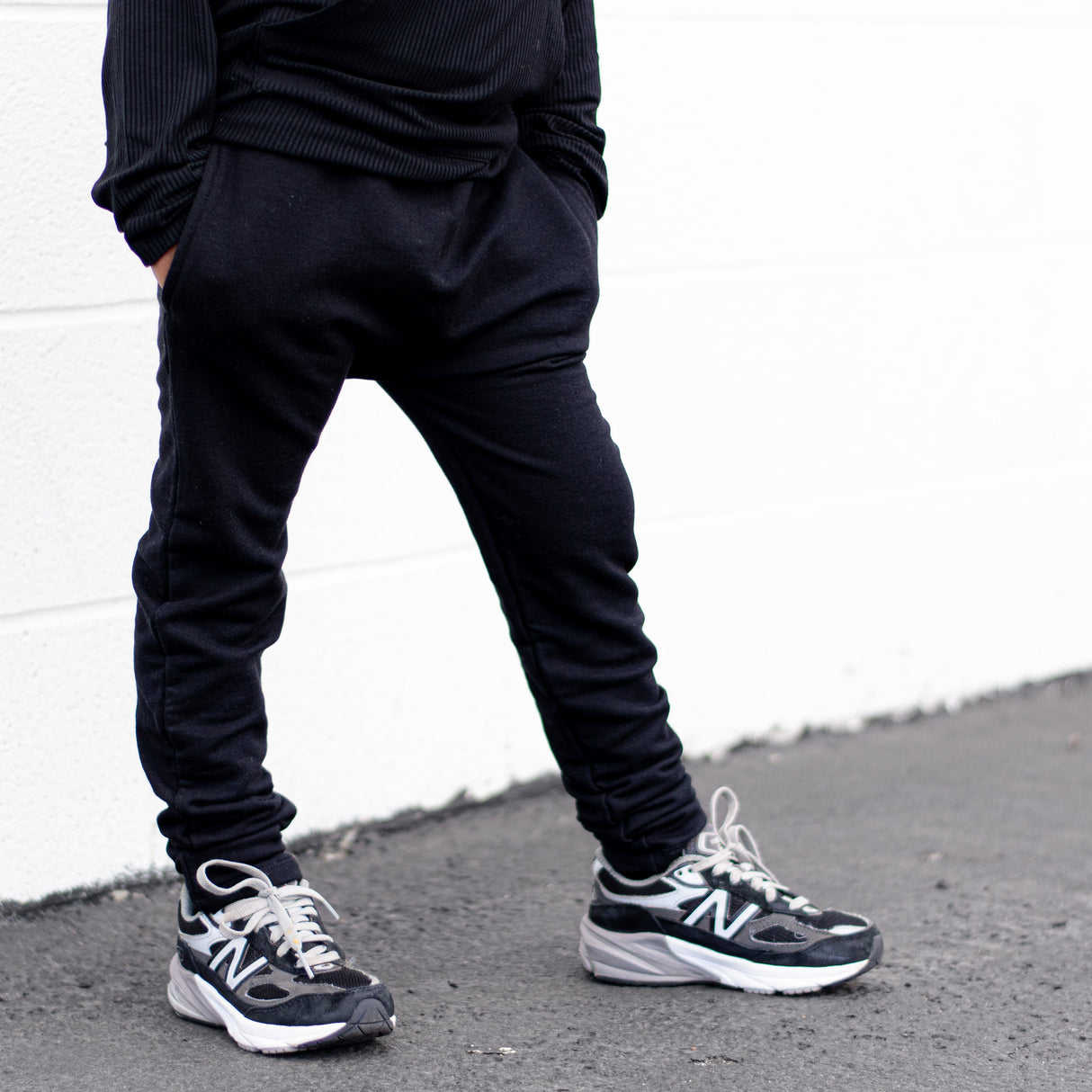 HAREM PANTS- Midnight Black - HoneyBug