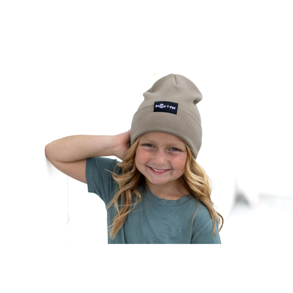 BAMBOO CUFF BEANIE- Mushroom - HoneyBug