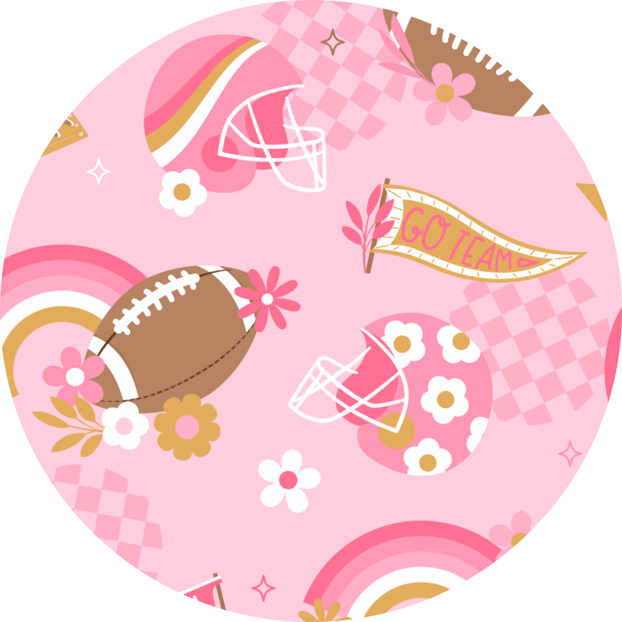 On Game Days We Wear Pink Girls Dress - HoneyBug