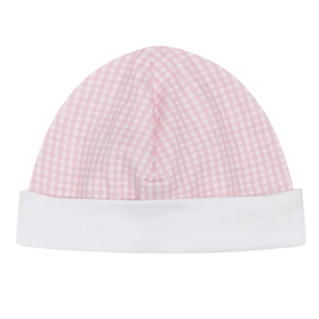 Pink Gingham Baby Hat - HoneyBug