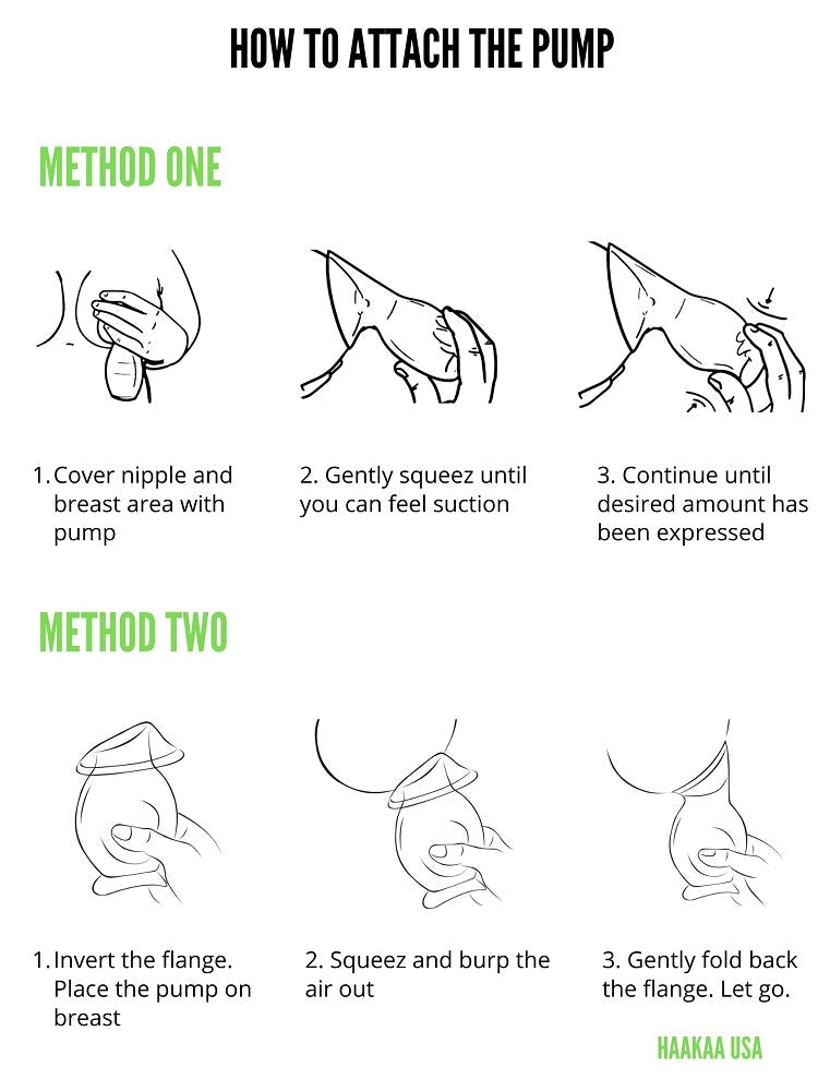 Haakaa Generation 1 Silicone Breast Pump 4 oz, 1 pk - HoneyBug