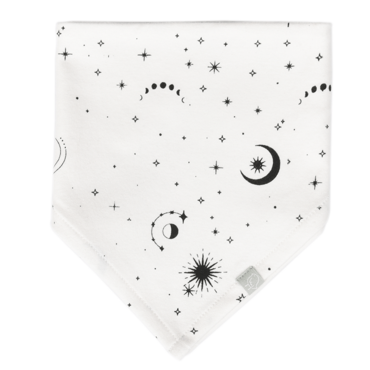 kerchief bib | celestial - HoneyBug