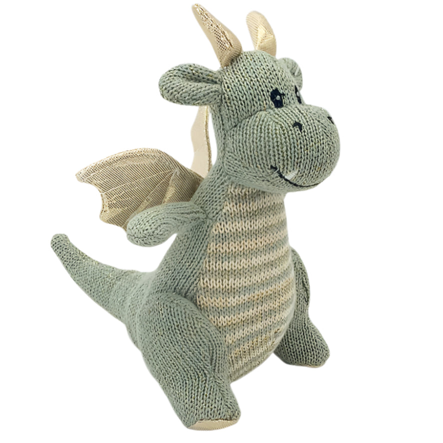 Uliana Unicorn Knit Rattle - HoneyBug