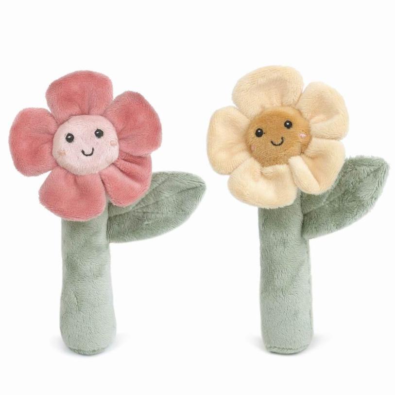 Flower Rattle Set - HoneyBug