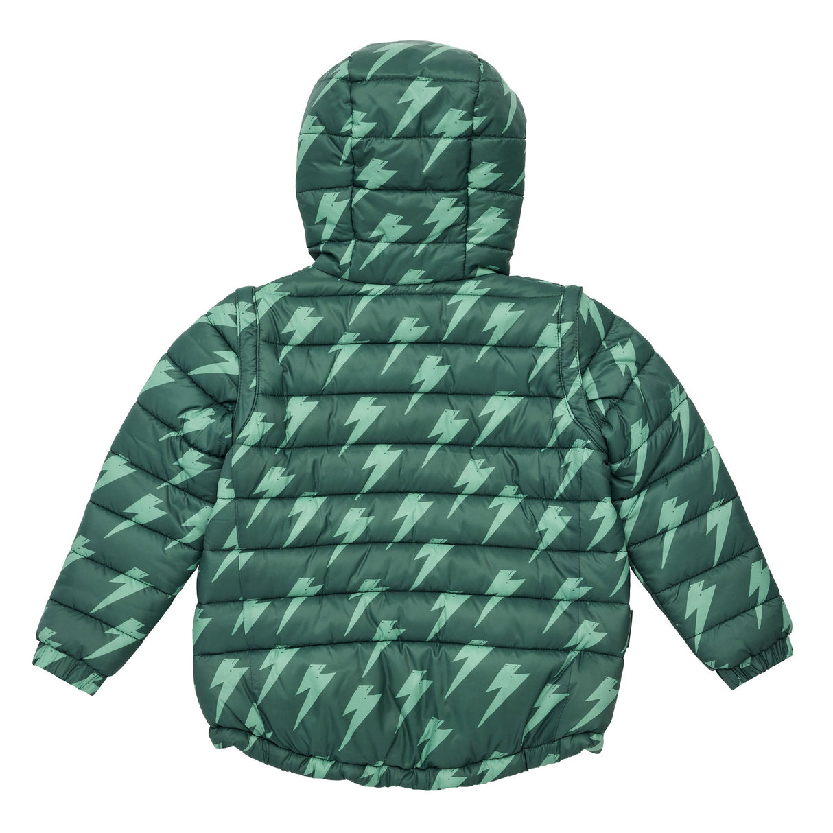 Native Bolt 2 in 1 Puffer Jacket - HoneyBug