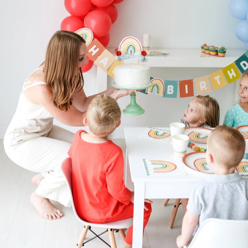 Little Rainbow - Birthday Party Supplies in a Box - HoneyBug